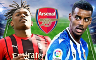 Đội hình trong mơ Arsenal mùa tới: Isak thay Lacazette
