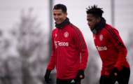 Nụ cười của Ronaldo và những điều ghi nhận từ buổi tập Man United