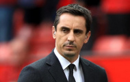 Gary Neville lo lắng về 1 thống kê của De Gea