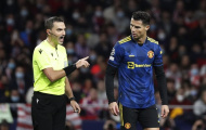 Ronaldo tỏ thái độ với trọng tài