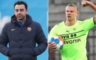 Xavi đến tận nơi thuyết phục Haaland về Barca