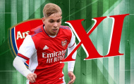 Đội hình Arsenal đấu Leicester: Tam tấu tấn công đáng gờm