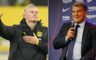 Nói về Haaland, chủ tịch Barca bất ngờ thay đổi thái độ