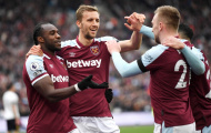 West Ham đẩy Man United khỏi nhóm dự cúp châu Âu