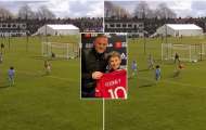 'Cậu cả' nhà Rooney lập siêu phẩm theo phong cách Messi vào lưới U12 Man City