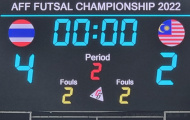Tuyển futsal Thái Lan chạm trán Việt Nam ở bán kết