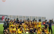 Tái hiện siêu phẩm Beckham, U19 Hà Nội lên ngôi vô địch