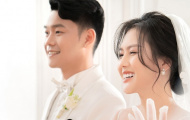 Vợ Thành Chung xinh như công chúa trong bộ ảnh cưới