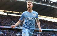 Tham vọng ăn ba của Man City phụ thuộc vào De Bruyne