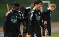Cú hích lớn trên sân tập Arsenal