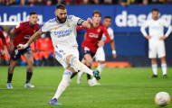 Benzema tạo cột mốc không mong muốn ở Real