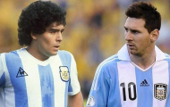 Con trai Diego Maradona: Messi không có cửa so với cha tôi