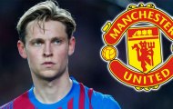 Chuyển nhượng 03/05: Giá De Jong, HĐ 100% M.U muốn ký; Arsenal hoàn tất 2 tân binh