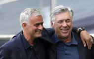 Mourinho chúc Ancelotti cùng Real Madrid đả bại Liverpool