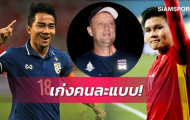 HLV Thái Lan so sánh giữa Quang Hải và Chanathip