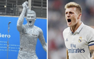 Tượng của Aguero giống Toni Kroos