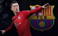 Áo đấu Barca đã có tên Lewandowski