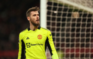 Phản ứng của De Gea khi thấy Ten Hag có mặt trên khán đài
