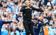 Phản ứng của Pep khi Man City ghi 3 bàn trong 5 phút 