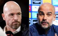 Ten Hag nhanh chóng đối đầu Pep Guardiola trên TTCN