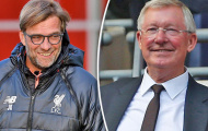 Sir Alex thốt lên 3 từ khi trao giải cho Jurgen Klopp