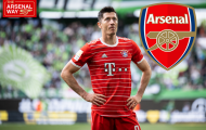 Quyết định của Lewandowski giúp Arteta sở hữu song sát 67 triệu bảng