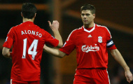Gerrard nhận câu trả lời từ Xabi Alonso và Luis Suarez