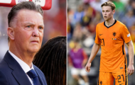 Van Gaal ca ngợi De Jong