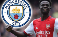 3 lý do Bukayo Saka không nên gia nhập Man City