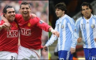 Đội hình trong mơ của Carlos Tevez: Tam tấu Messi - Rooney - Ronaldo
