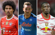 7 cầu thủ chất lượng cao, sắp hết hợp đồng để Man Utd chiêu mộ