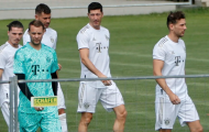 Lewandowski tỏ thái độ dị hợm trên sân tập Bayern