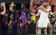 TRỰC TIẾP Real Madrid 0-1 Barcelona (Kết thúc): Blaugrana thắng tối thiểu