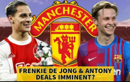 Chuyển nhượng 25/07: Ra giá Antony, M.U chọn HĐ 70 triệu thay De Jong; Arsenal sắp chia tay bom tấn