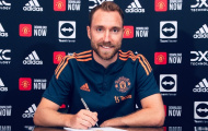 Vì sao M.U chưa công bố số áo cho Eriksen?
