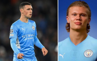 Phil Foden so sánh Erling Haaland với huyền thoại Man City