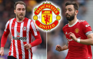  Eriksen đáp trả nhận định 'không thể chơi cùng Bruno Fernandes'