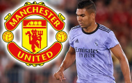 Casemiro cập bến Old Trafford không phải là trò đùa