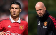 Ten Hag giáng án phạt xuống đầu Ronaldo