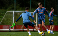 Hừng hực khí thế, tân binh quyết sửa sai trên sân tập Quỷ đỏ