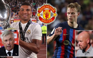 Cách Man Utd đăng ký cả Casemiro lẫn De Jong