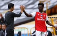 Arteta cập nhật hợp đồng của Bukayo Saka