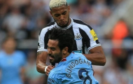 Man City có lúc chỉ kiểm soát bóng 6% trước Newcastle