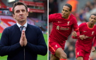 Neville nói lời thật lòng về sức mạnh của Liverpool
