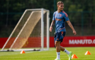 Antony sớm trổ tuyệt kỹ trong buổi tập đầu tiên cùng Man Utd