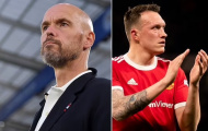 Ten Hag ra quyết định tàn nhẫn với Phil Jones