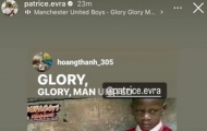 Evra cùng CĐV Việt Nam chế nhạo Arsenal