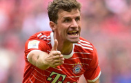 Muller nổi giận sau trận hòa của Bayern