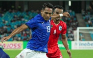 Campuchia thua đội hạng 192 FIFA