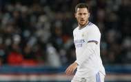 Hazard bày tỏ sự thất vọng tại Real Madrid